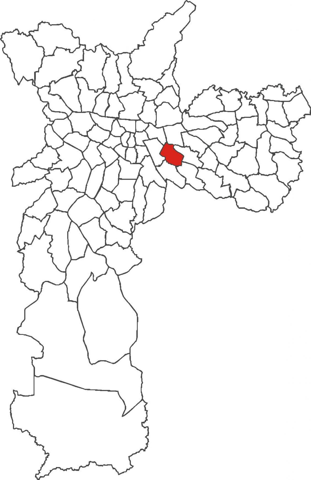 Карта Агуа Раса район