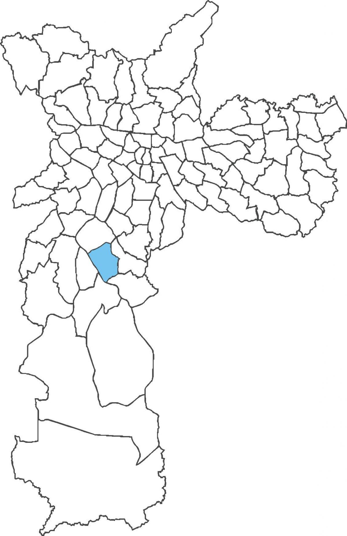 Карта на Campo Grande район