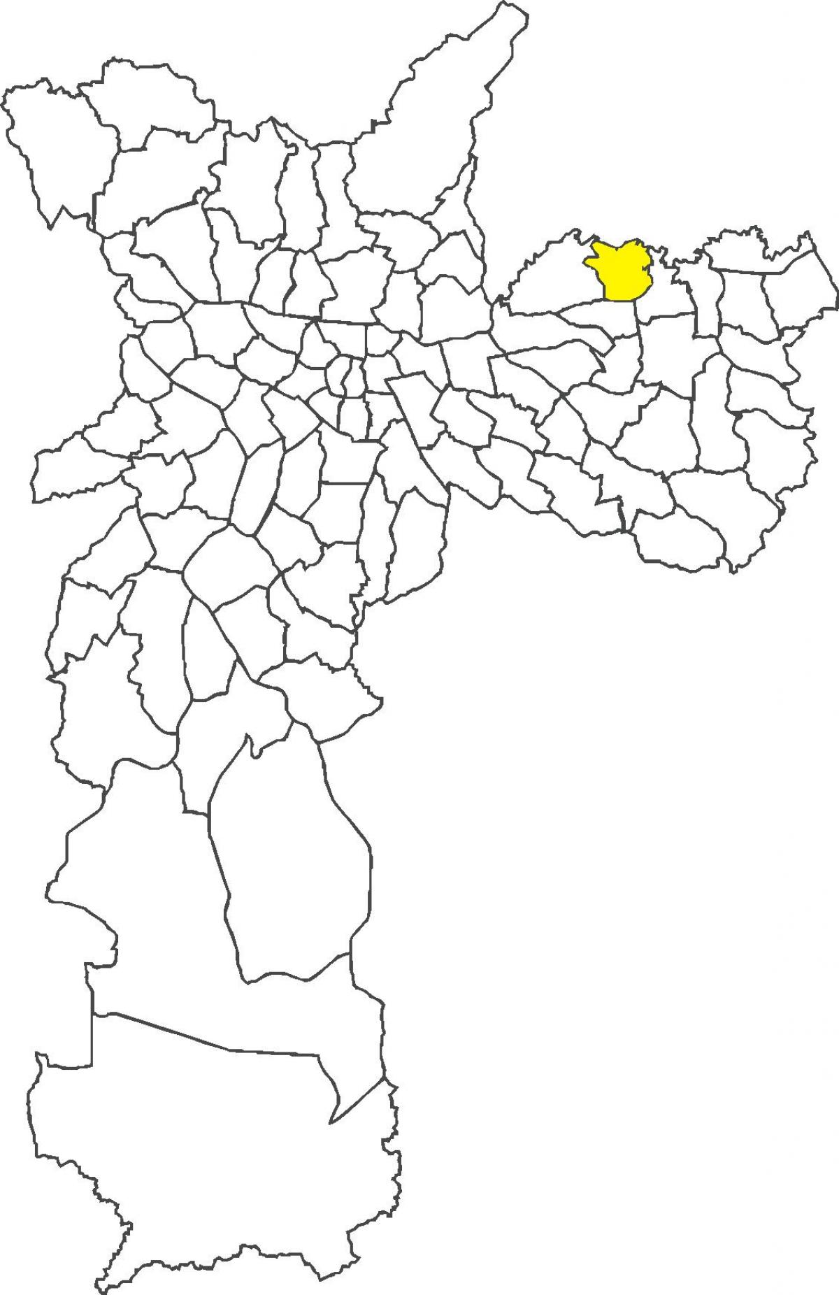 Карта Ermelino Матараццо район
