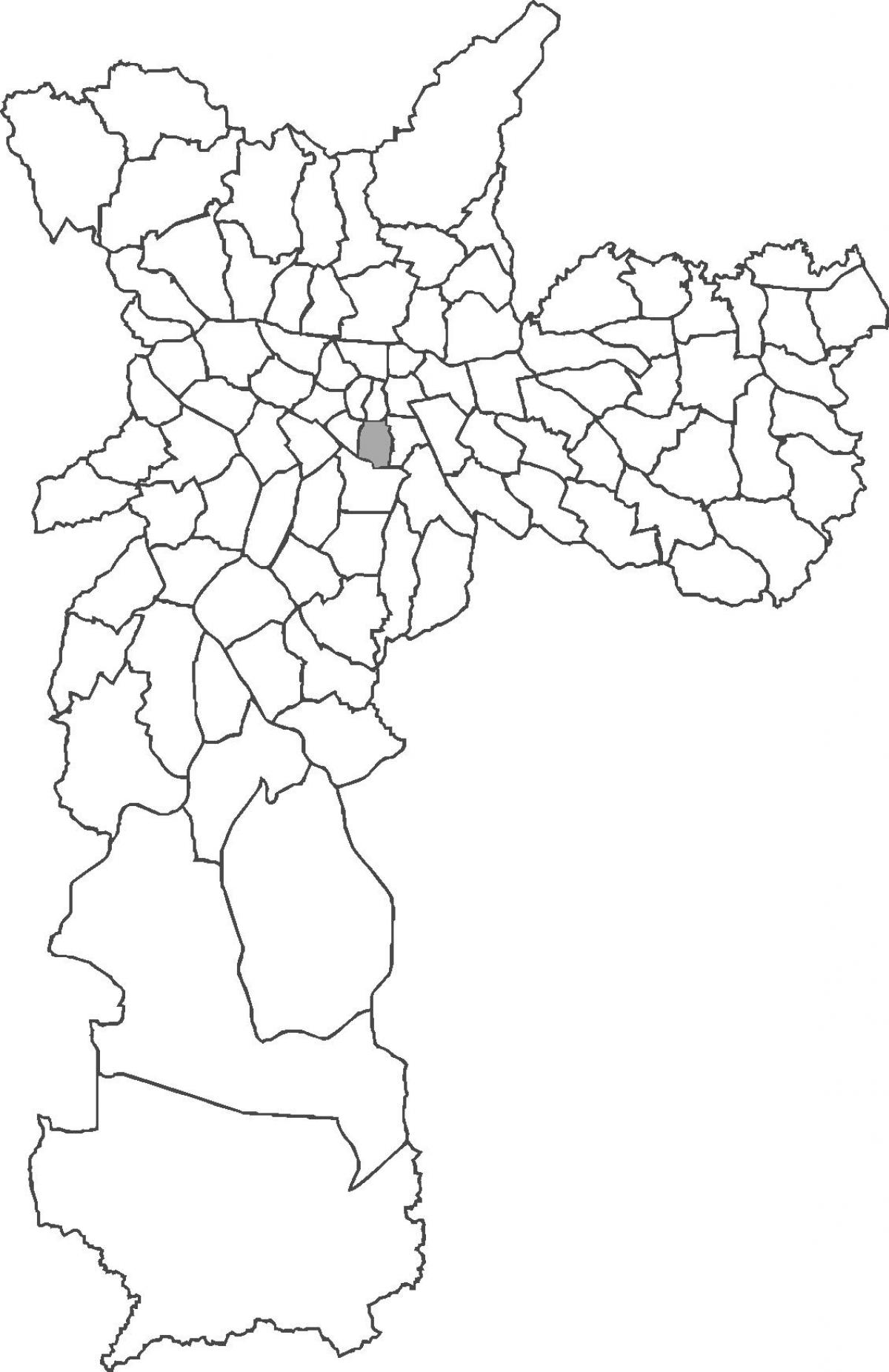 Карта Liberdade район