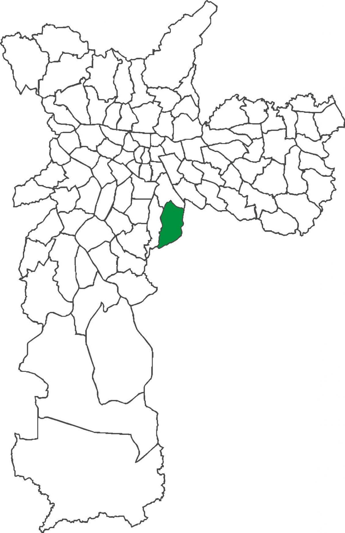 Карта Sacomã район