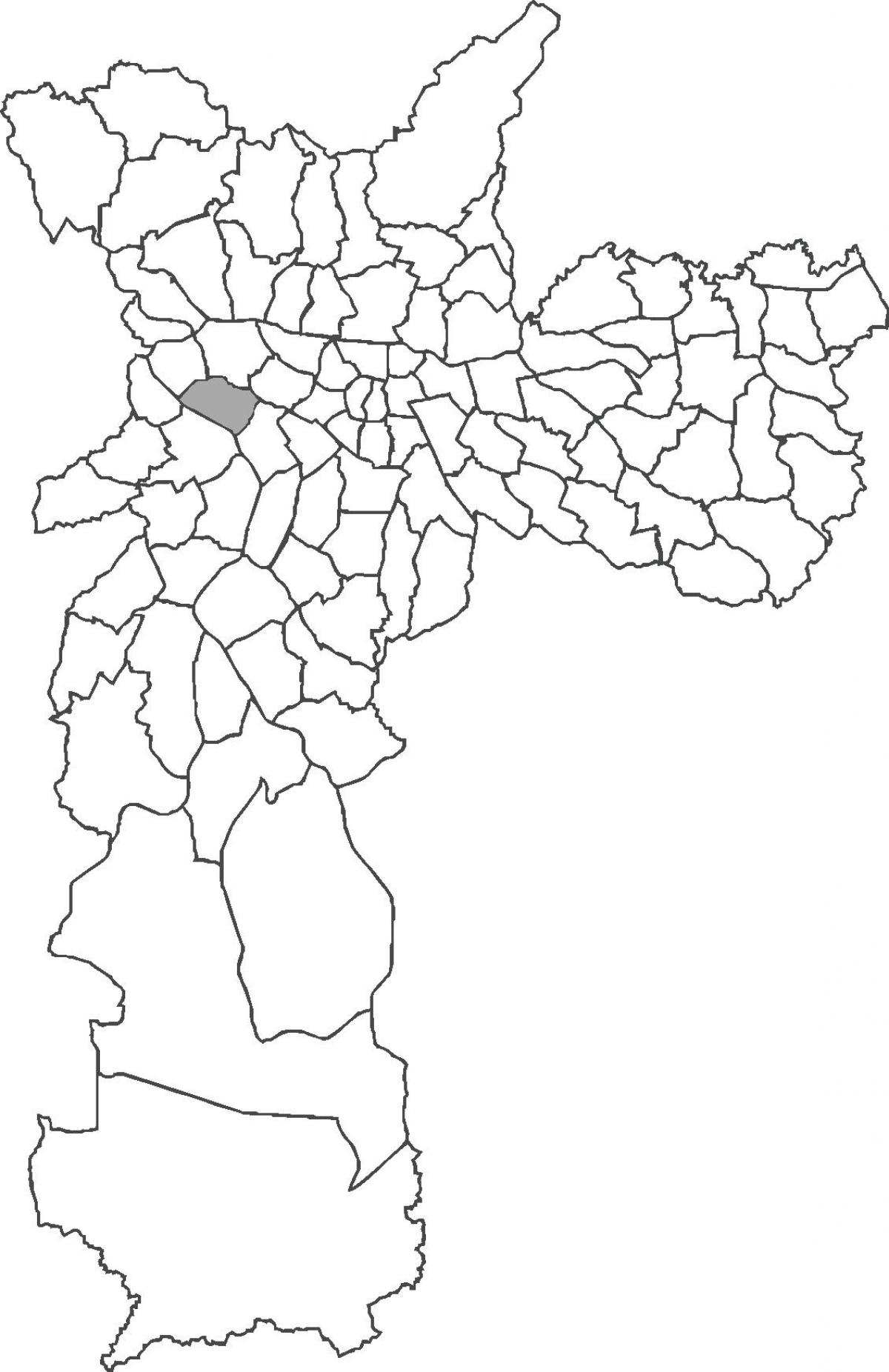 Карта Алто де Пинейрос район