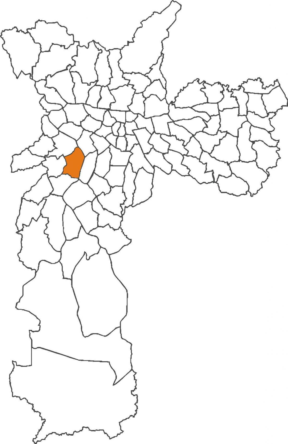 Карта на район Морумби