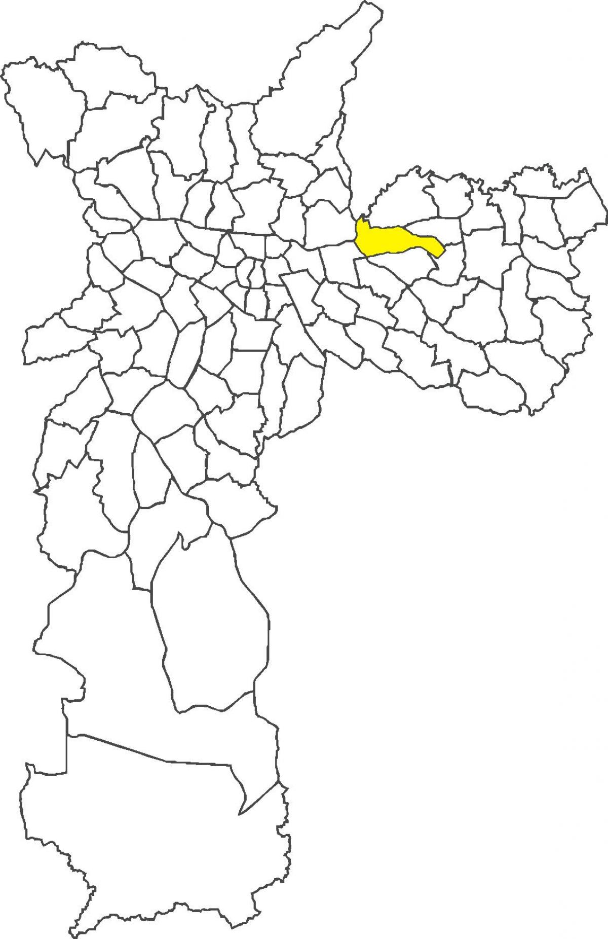 Карта Пеня район