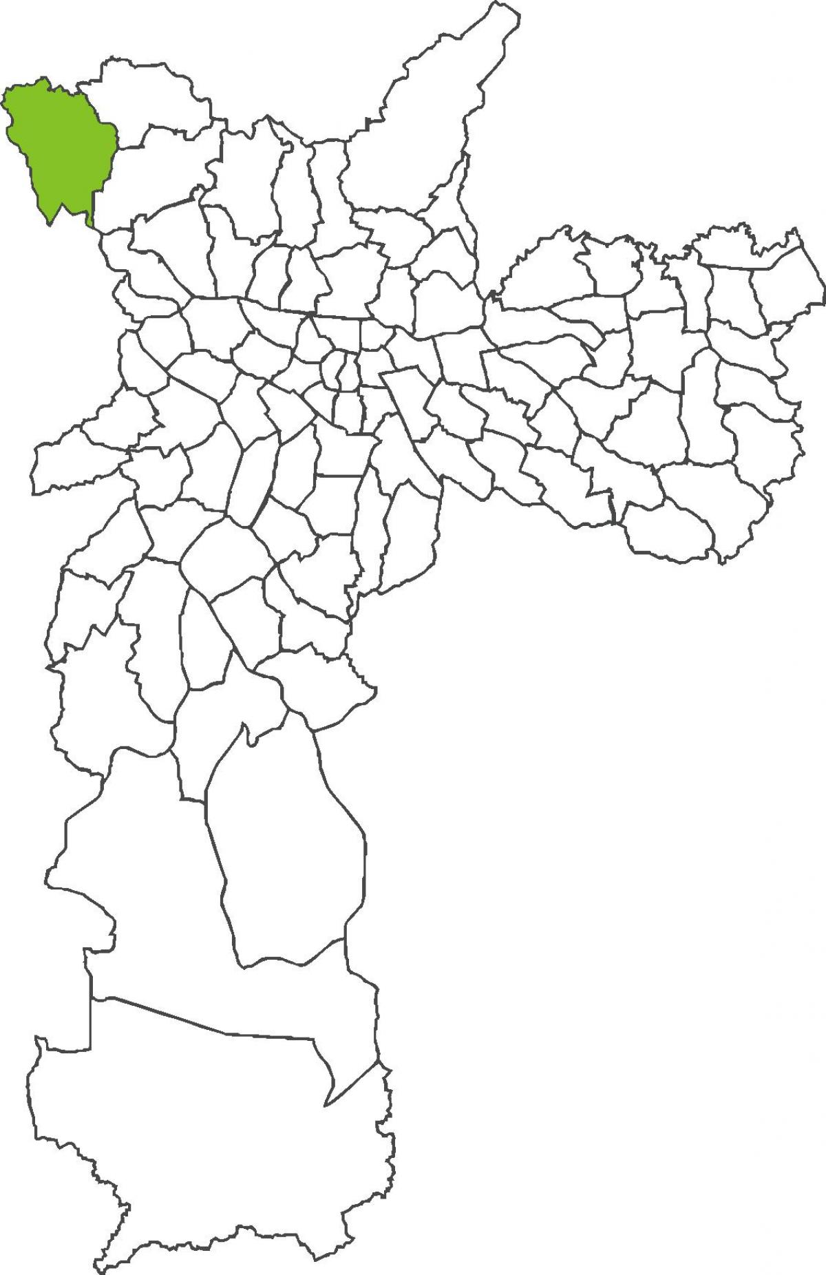 Карта на район Anhangüera