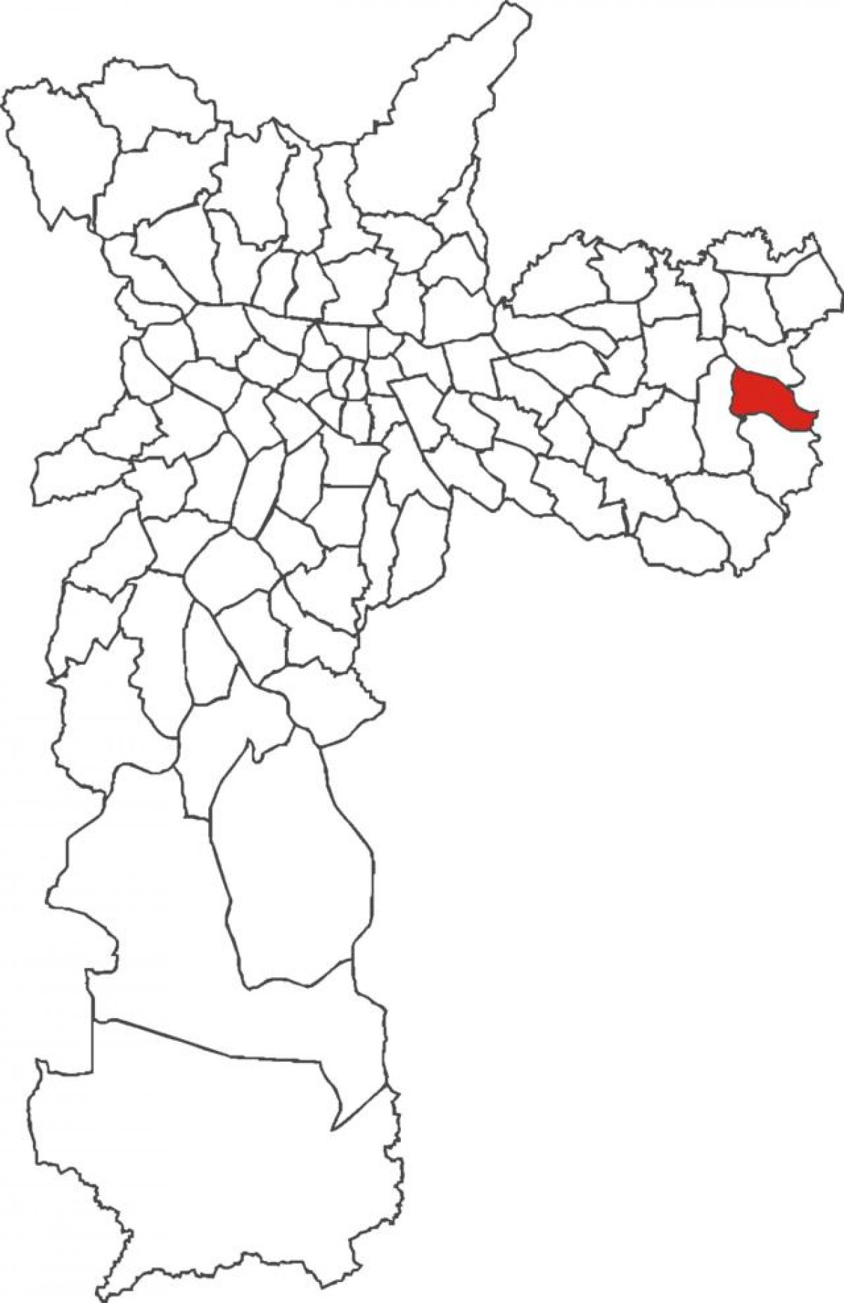 Карта Guaianases район