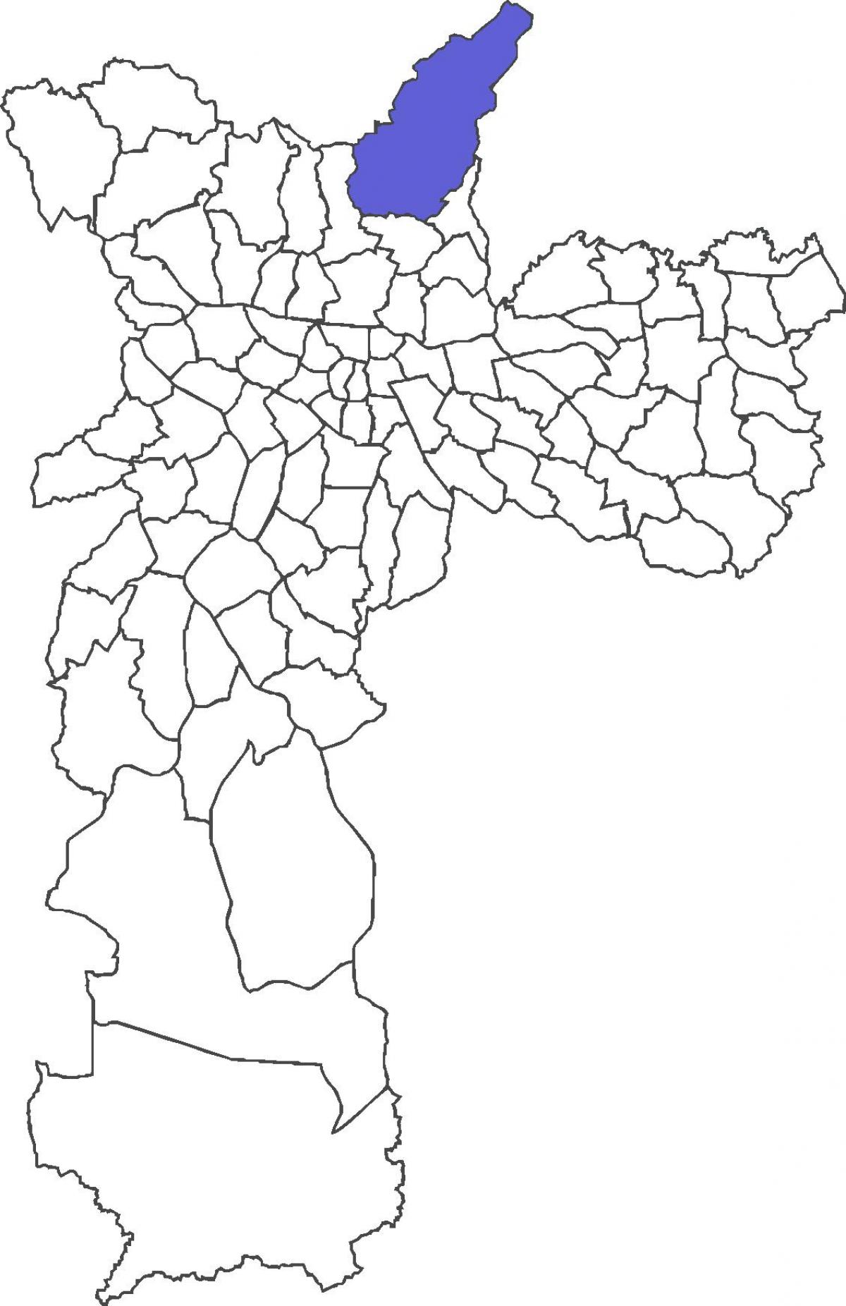 Карта на район Tremembé