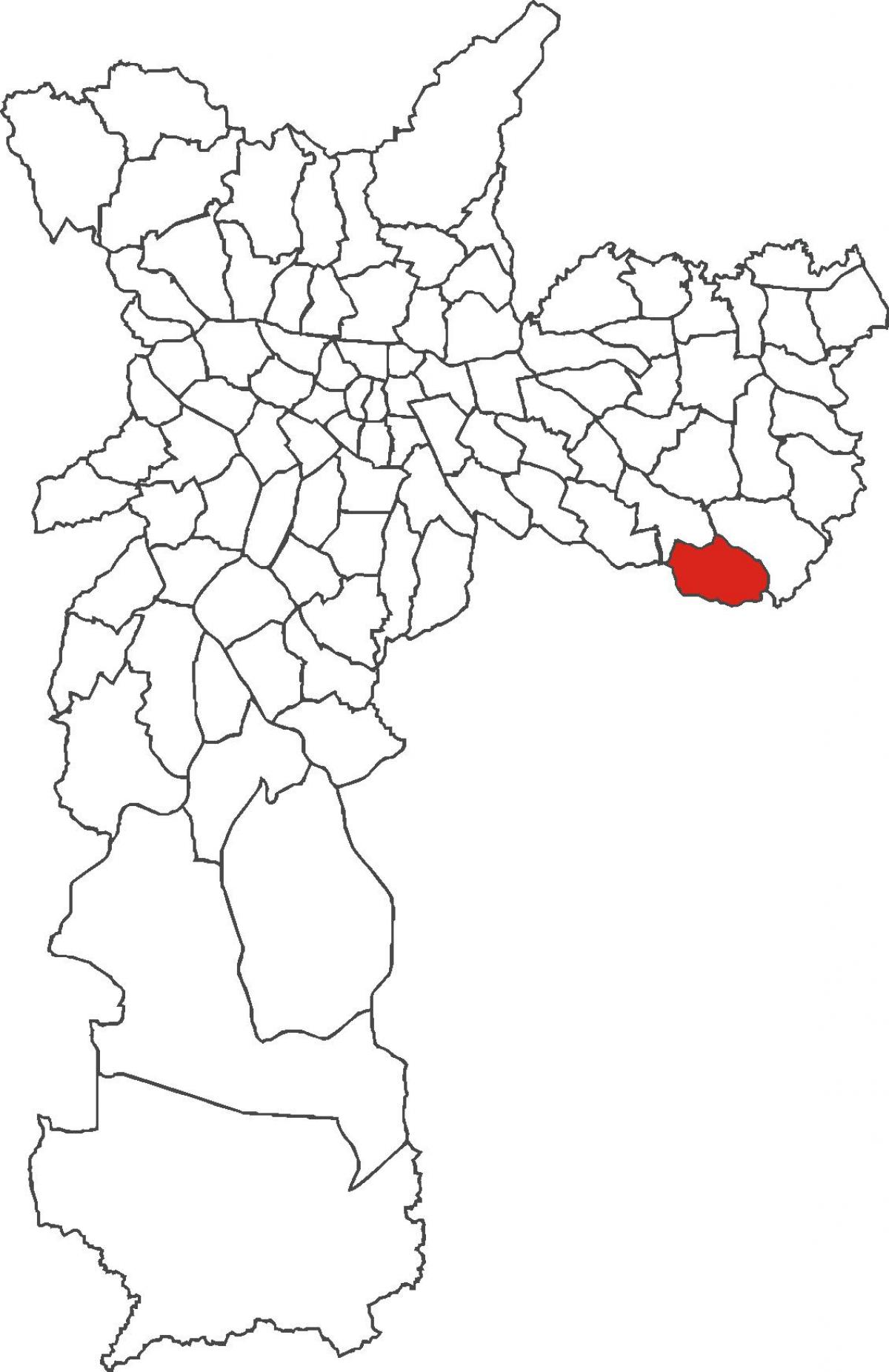 Карта на окръг Сан Рафаел