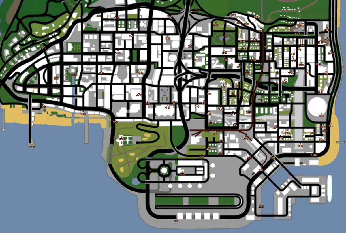 Карта на Сан Пауло pichação