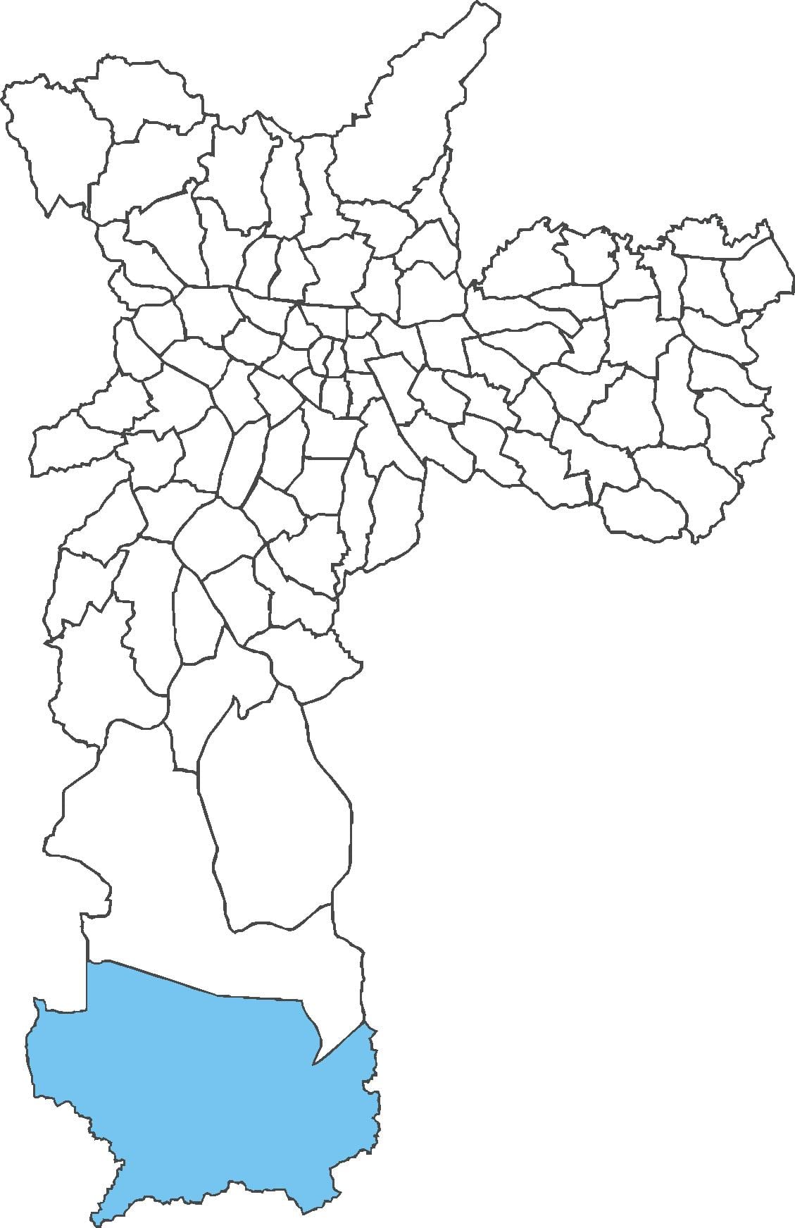 Карта на район Marsilac