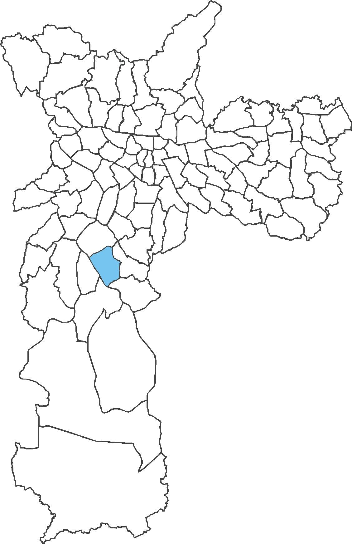 Карта на Campo Grande район