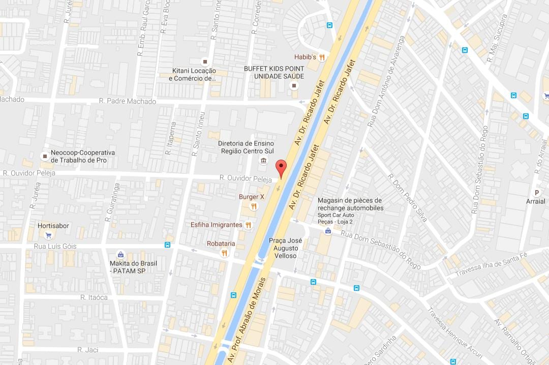 Карта На Сан Пауло Cursino