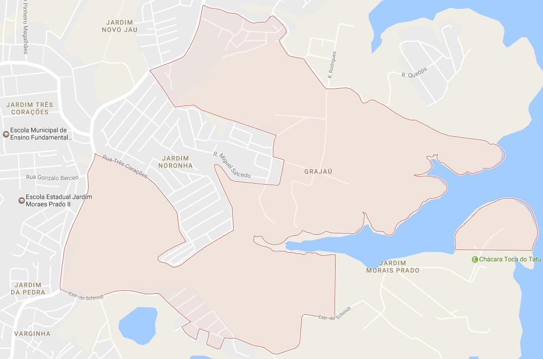 Карта На Сан Пауло Grajaú