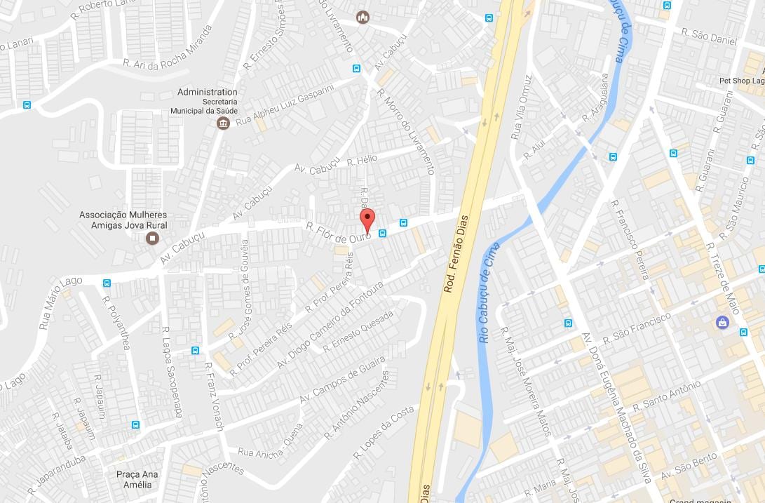 Карта На Сан Пауло Jaçanã