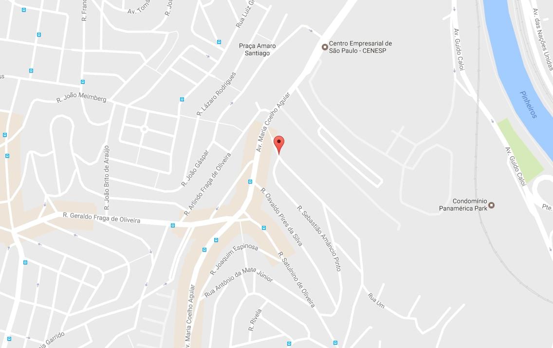 Карта Jardin Сан Луис-Сао Пауло