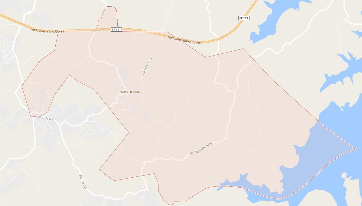 Карта На Сан Пауло Parelheiros