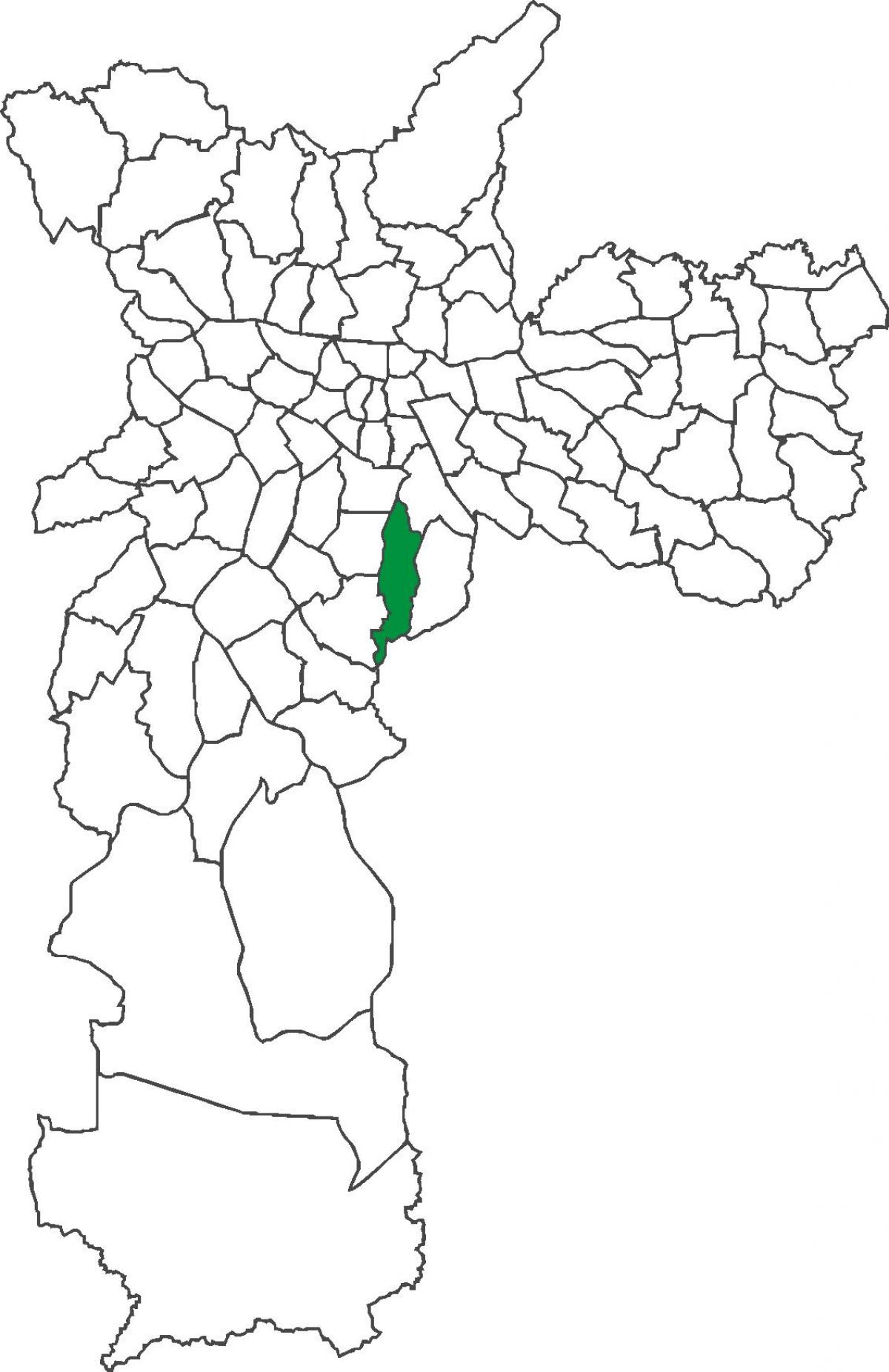 Карта на район Cursino