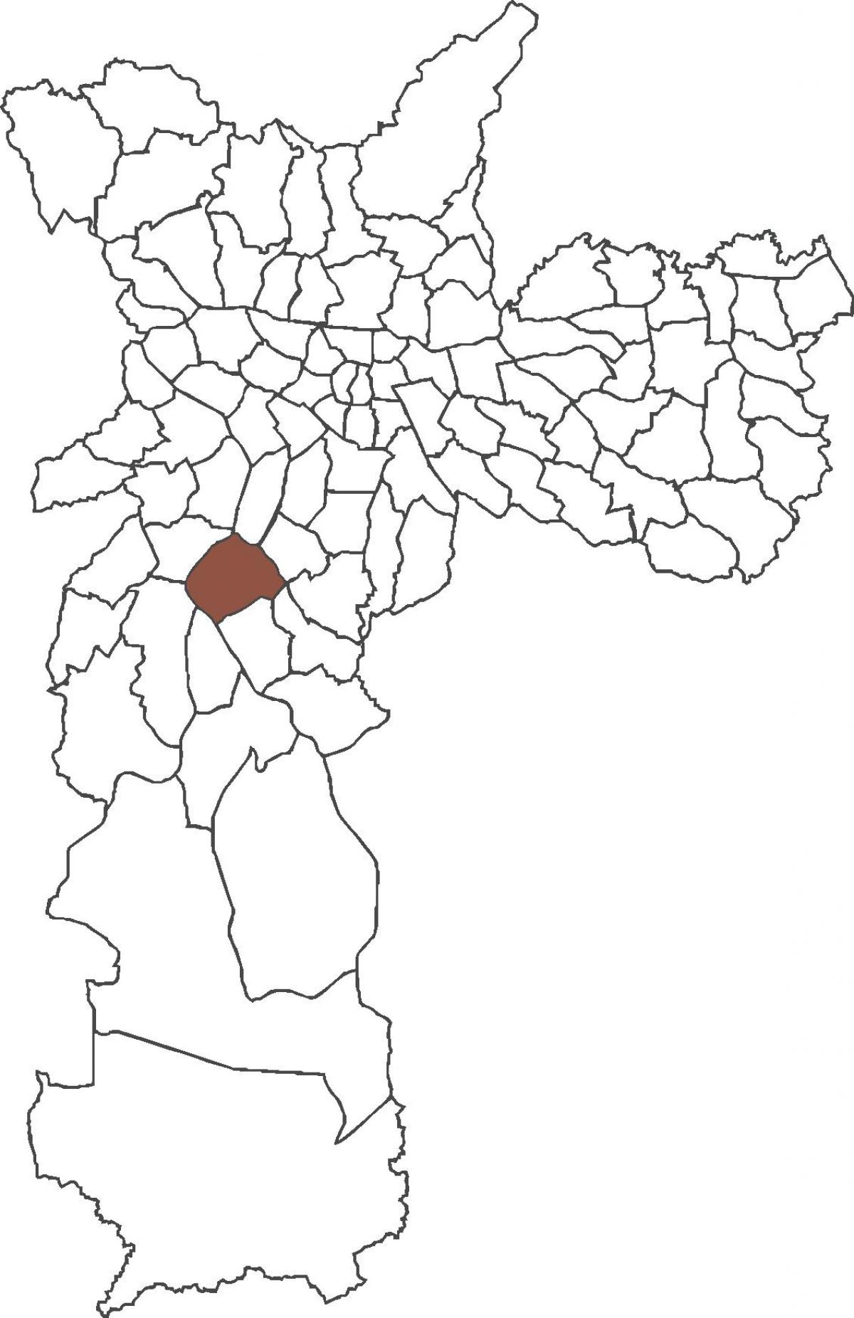 Карта на Санто-Амару район