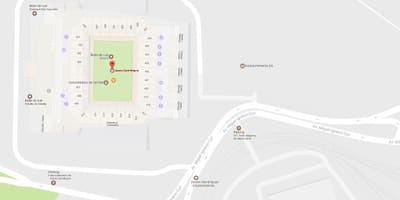 Карта "Арена Коринтианс" - достъп