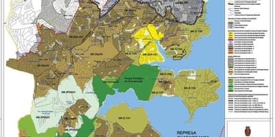 Карта'Boi М Мирим-Сао Паоло - прихващане на земята