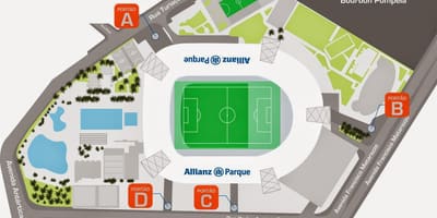 Карта На Алианц Парк Сао Пауло