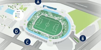 Карта на Алианц Парк - ниво 4
