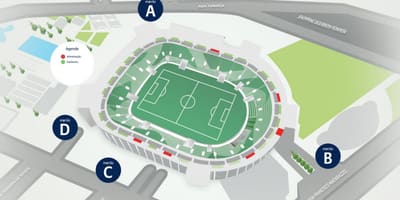 Карта на Алианц Парк - ниво 5