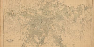Карта бивш Сао Пауло - 1943