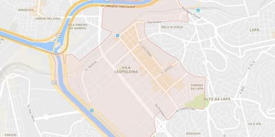 Карта На Сан Пауло Вила Леопольдина