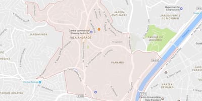 Карта На Вила Сан Пауло Андраде