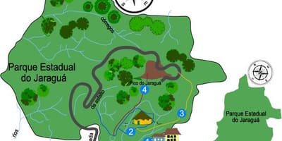 Карта Жарагуа връх