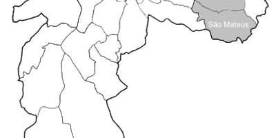 Карта зона Тимор 1 Сао Пауло