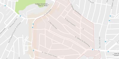 Карта Капан Редондо-Сао Пауло