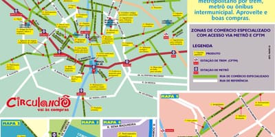 Карта супермаркети в Сао Пауло