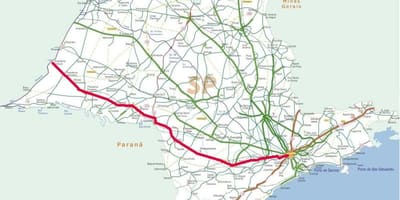 Карта на магистрала Рапозо Tavares - СП 270