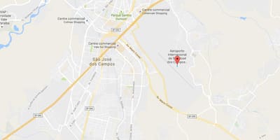 Карта на Международното летище на Сан Хосе-dos-училищен