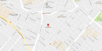 Карта На Сан Пауло Моема