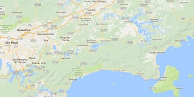 Карта плажа Вермелья