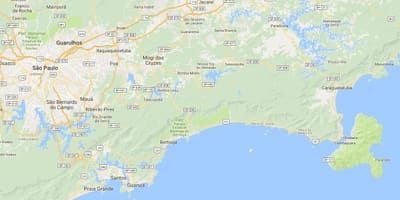 Карта плажа Переке-Мирин