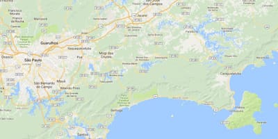 Карта плажа Санта Рита