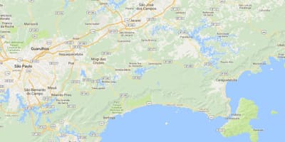 Карта на плажа Тенорио