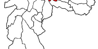 Карта супрефектур гарата Сао Пауло