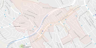 Карта На Рио-Сао Пауло Pequeno