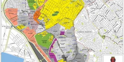 Карта на Санто-Амару Сао Паоло - прихващане на земята
