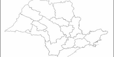Карта на Сан Пауло Дева - региони