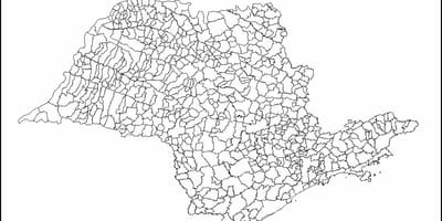 Карта на Сан Пауло Дева - общини