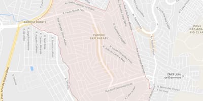 Карта На Сан Рафаел-Сао Пауло