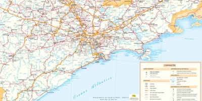 Карта на град Сао Пауло