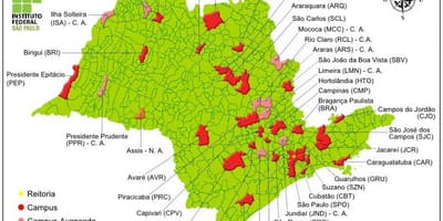 Карта на института на Федералната Сао Пауло - да се възползв