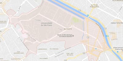 Карта На Сан Пауло Butantã